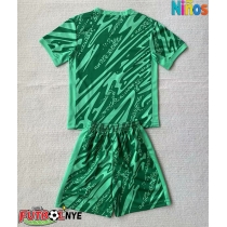 Camiseta Brasil Portero Primera Equipación para niños Copa America 2024 manga corta (+ pantalones cortos)